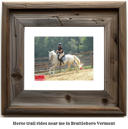 horse trail rides near me in Brattleboro, Vermont